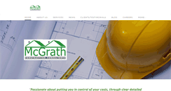 Desktop Screenshot of mcgrathconstructionconsultants.ie